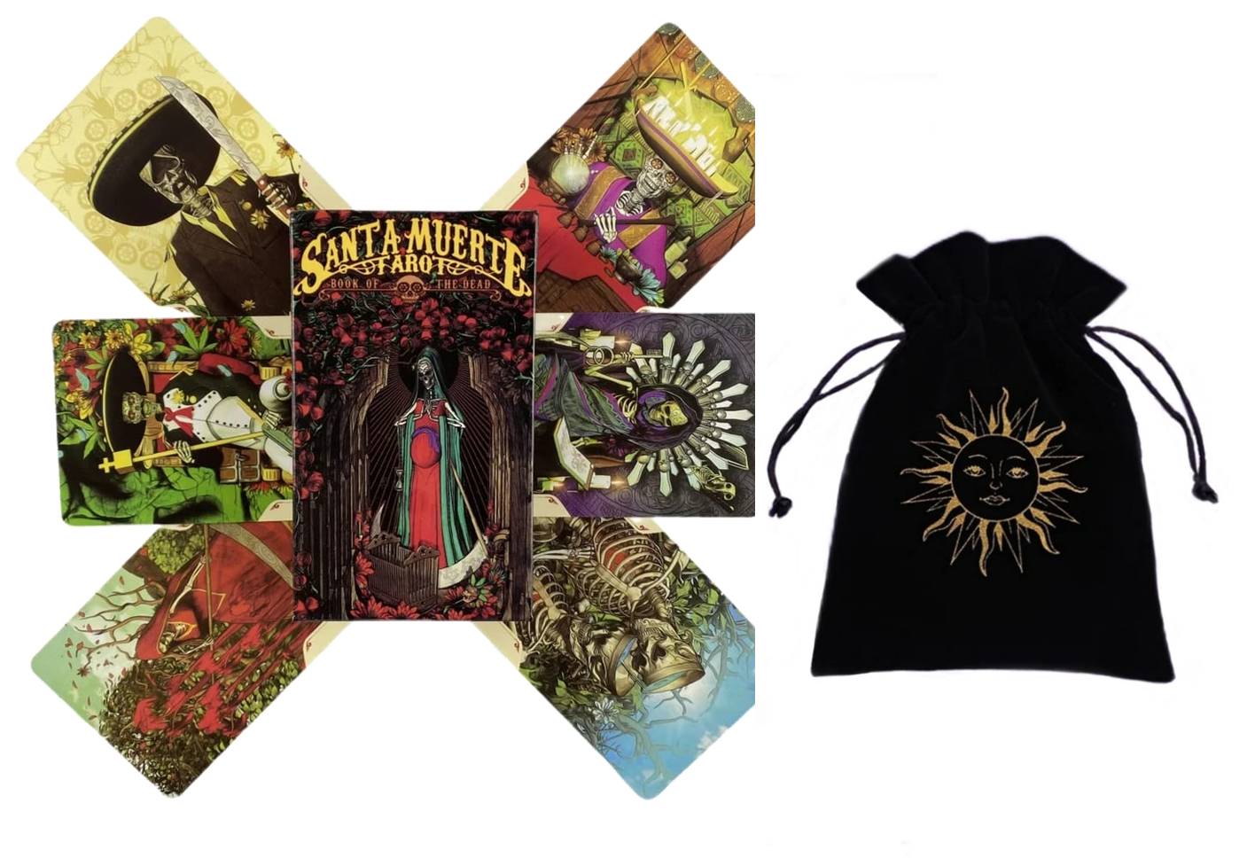 cartas del TAROT SANTA MUERTE TAROT