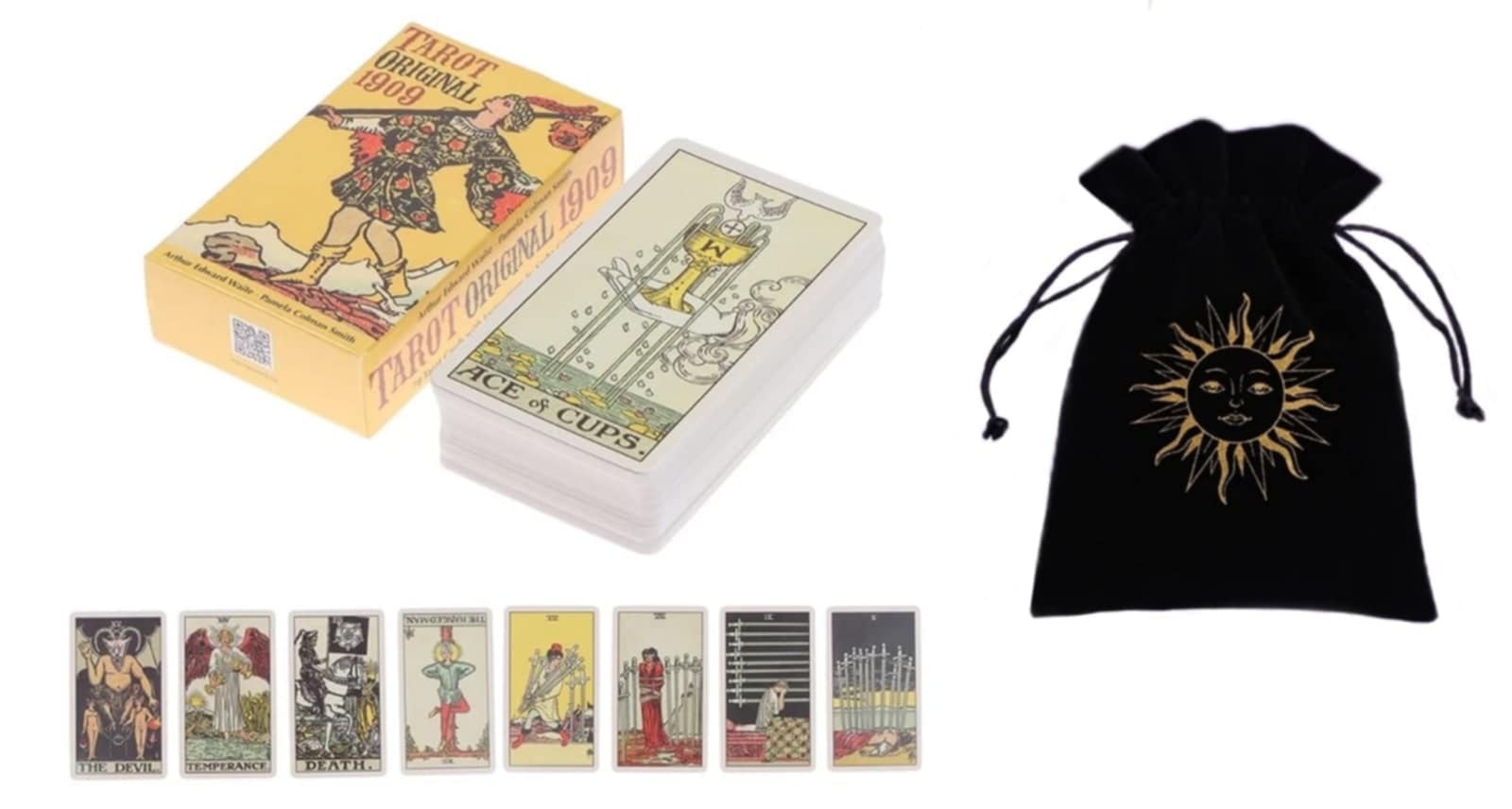 Cartas del Tarot Rider Waite Original 1909