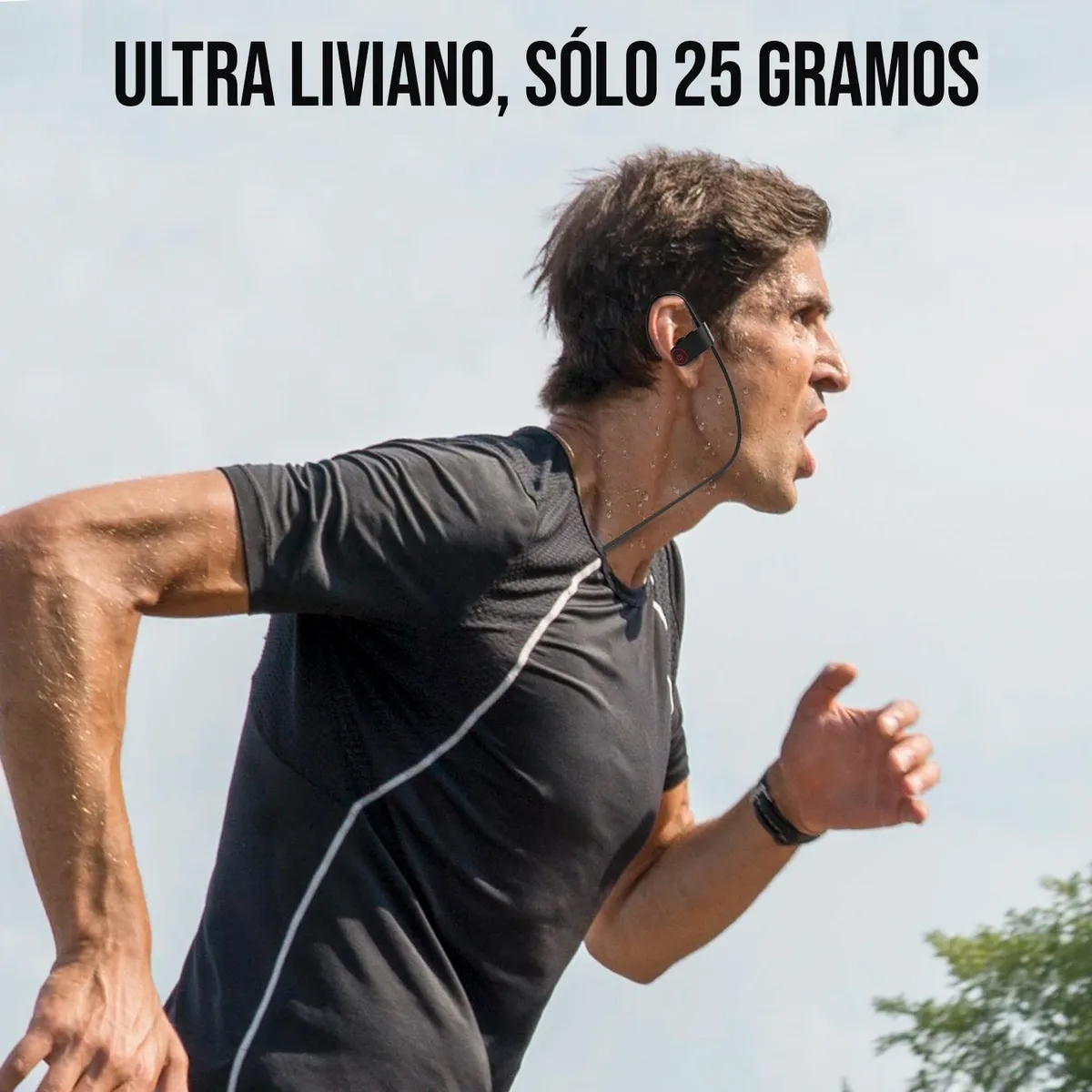 Audífonos deportivos con conexión Bluetooth estable