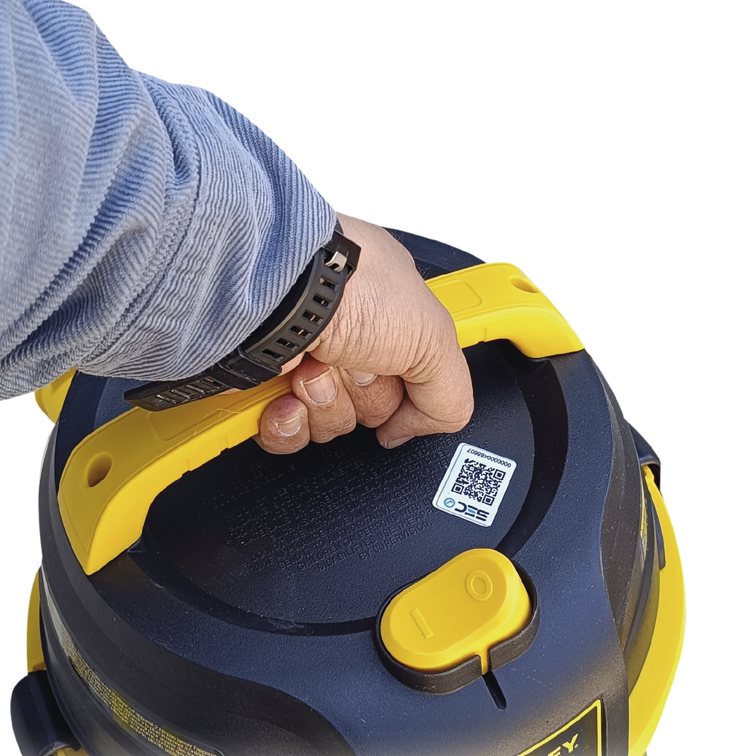 Aspiradora Stanley acero inoxidable 750W