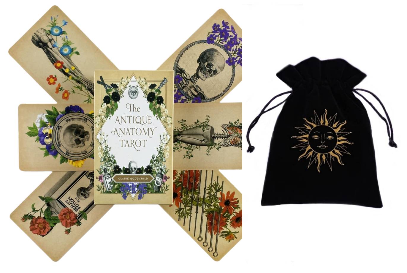 cartas del TAROT THE ANTIQUE ANATOMY TAROT