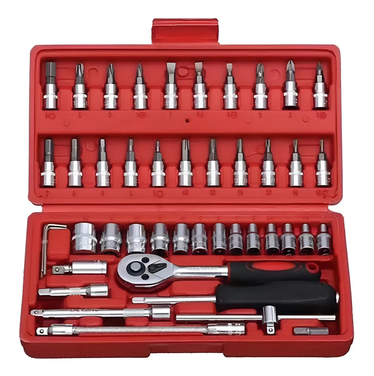 Set herramientas dados 46 piezas