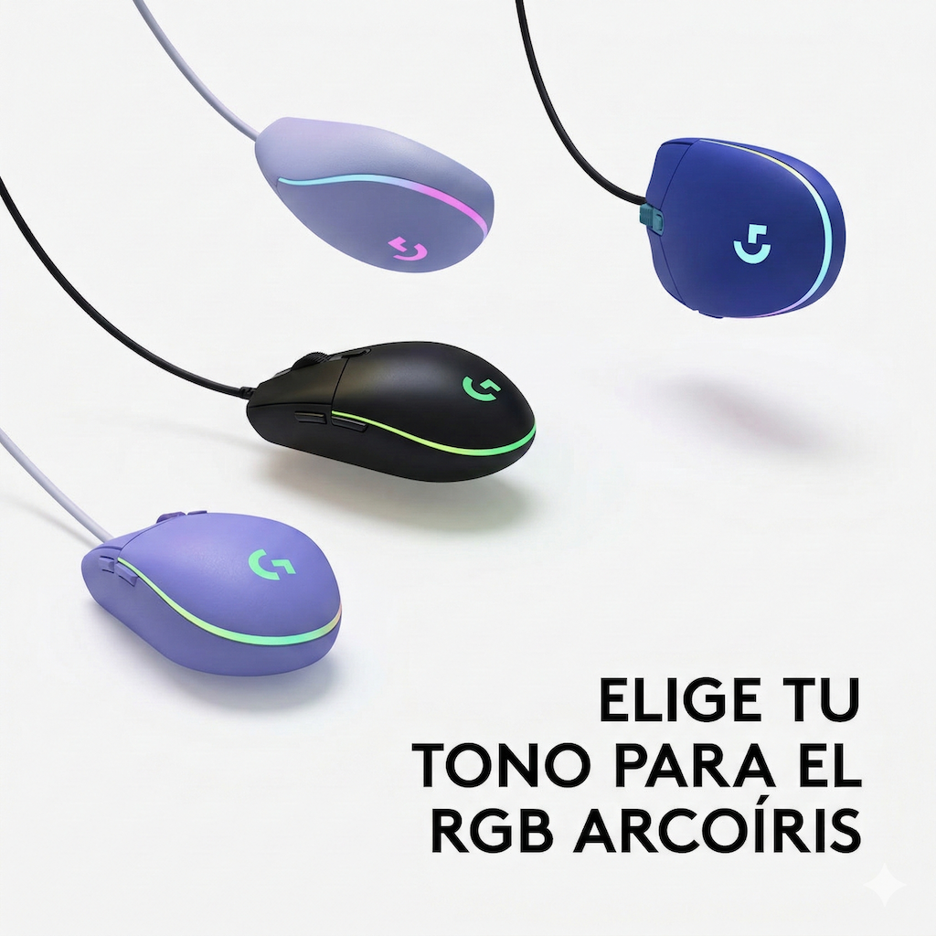 Iluminación RGB LIGHTSYNC Logitech G203