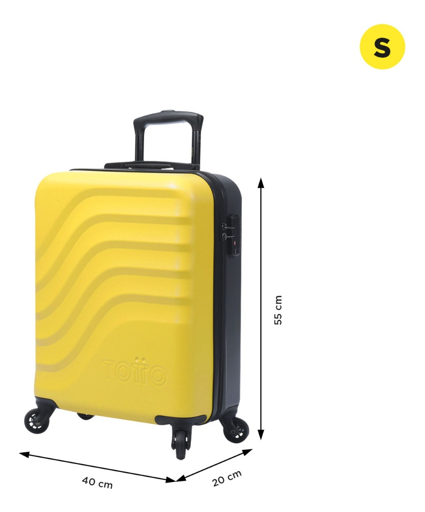 Cabina TOTTO Maleta Cabina Tela, Modelo City S, 40 X 55 X 25 Cm