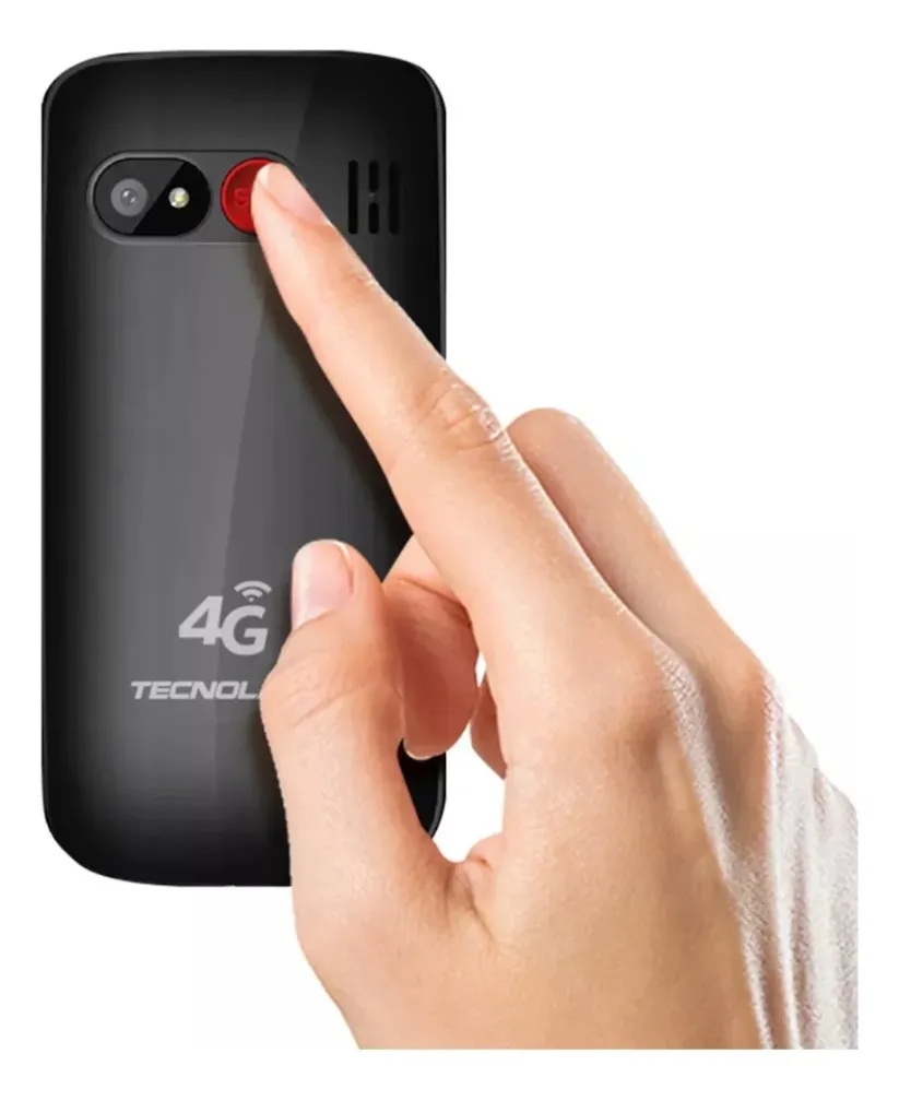 Celular adulto mayor 4G negro