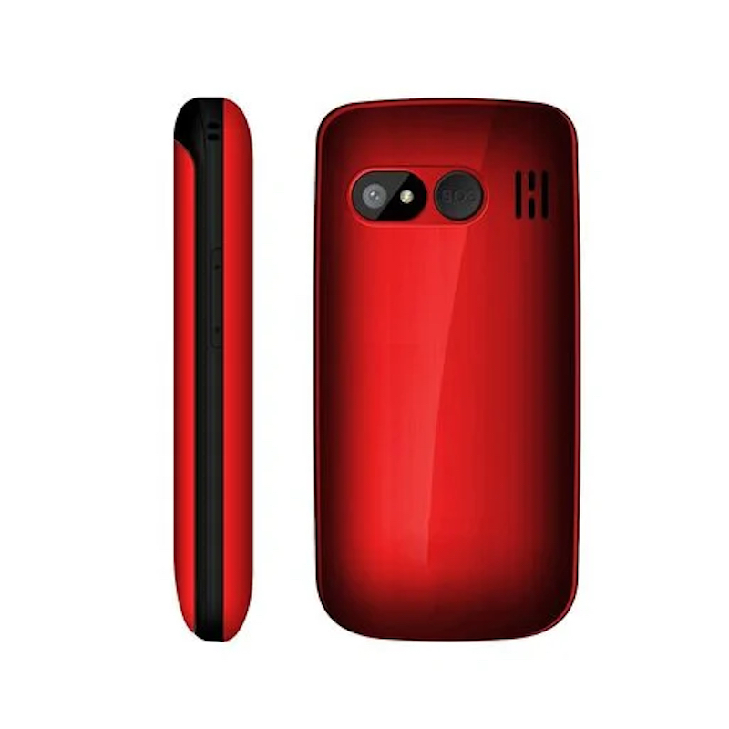 Celular adulto mayor con botones grandes y diseño con tapa