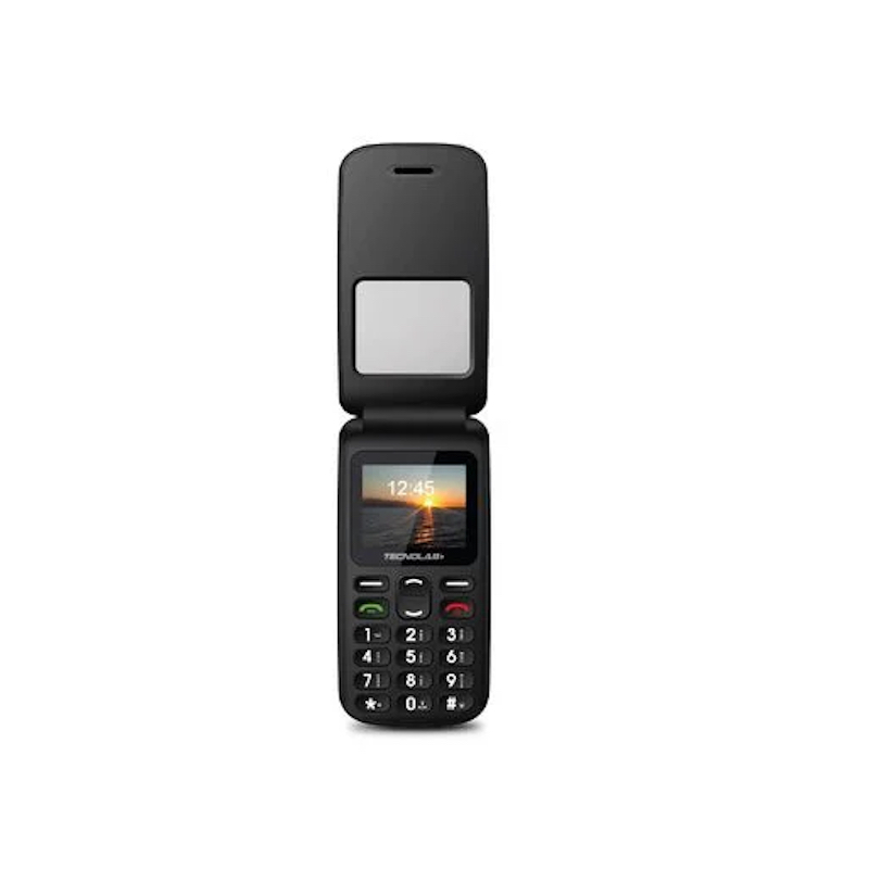 Celular senior Tecnolab Shell 4G compacto y funcional